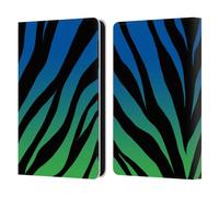 Head Case Designs Officially Licensed Grace Illustration Ombré Leopard Animal Prints Leather Wallet Case Compatible With Amazon Kindle 11th Gen 6in 2022
