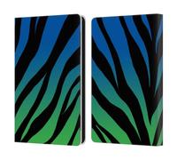 Head Case Designs Officially Licensed Grace Illustration Ombré Leopard Animal Prints Leather Wallet Case Compatible With Amazon Kindle Paperwhite 6
