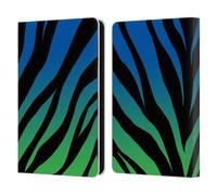 Head Case Designs Officially Licensed Grace Illustration Ombré Leopard Animal Prints Leather Wallet Case Compatible With Amazon Kindle 11th Gen (2024)