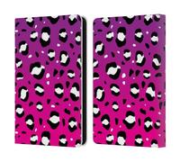 Head Case Designs Officially Licensed Grace Illustration Pink Leopard Animal Prints Leather Wallet Case Compatible With Amazon Kindle 11th Gen 6in 2022