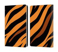 Head Case Designs Officially Licensed Grace Illustration Tiger Animal Prints Leather Wallet Case Compatible With Amazon Kindle Paperwhite 6