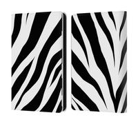 Head Case Designs Officially Licensed Grace Illustration with Zebra Animal Prints Leather Wallet Case Compatible With Amazon Kindle 11th Gen 6in 2022