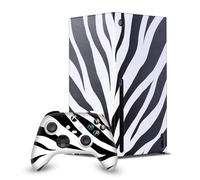 Head Case Designs Officially Licensed Grace Illustration with Zebra Art Mix Game Console Wrap and Game Controller Skin Bundle Compatible With Xbox Series X