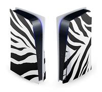Head Case Designs Officially Licensed Grace Illustration with Zebra Art Mix Vinyl Faceplate Sticker Gaming Skin Decal Cover Compatible With Sony PlayStation 5 PS5 Disc Edition Console