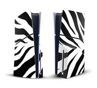 Head Case Designs Officially Licensed Grace Illustration with Zebra Art Mix Vinyl Sticker Gaming Skin Decal Cover Compatible With Sony PlayStation 5 PS5 Slim Disc Edition Console