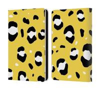 Head Case Designs Officially Licensed Grace Illustration Yellow Leopard Animal Prints Leather Wallet Case Compatible With Amazon Kindle 11th Gen 6in 2022
