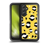 Head Case Designs Officially Licensed Grace Illustration Yellow Leopard Animal Prints Ultra-Armoured Shockproof Case [Military Grade Protection] Compatible With Samsung Galaxy A54 5G