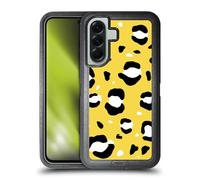 Head Case Designs Officially Licensed Grace Illustration Yellow Leopard Animal Prints Ultra-Armoured Shockproof Case [Military Grade Protection] Compatible With Samsung Galaxy A56 5G