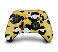 Head Case Designs Officially Licensed Grace Illustration Yellow Leopard Art Mix Vinyl Sticker Gaming Skin Decal Cover Compatible With Xbox One S/X Controller