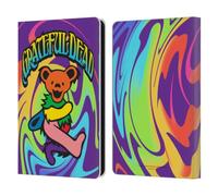 Head Case Designs Officially Licensed Grateful Dead Bear 2 Trends Leather Wallet Case Compatible With Amazon Kindle Paperwhite 6