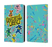 Head Case Designs Officially Licensed Grateful Dead Bear Color Splatter Trends Leather Wallet Case Compatible With Amazon Kindle 11th Gen 6in 2022