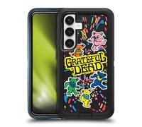 Head Case Designs Officially Licensed Grateful Dead Bear Color Splatter Trends Ultra-Armoured Shockproof Case [Military Grade Protection] Compatible With Samsung Galaxy S24 5G