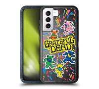 Head Case Designs Officially Licensed Grateful Dead Bear Color Splatter Trends Ultra-Armoured Shockproof Case [Military Grade Protection] Compatible With Samsung Galaxy S21 5G