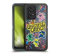 Head Case Designs Officially Licensed Grateful Dead Bear Color Splatter Trends Ultra-Armoured Shockproof Case [Military Grade Protection] Compatible With Samsung Galaxy A53 5G (2022)