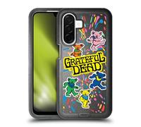 Head Case Designs Officially Licensed Grateful Dead Bear Color Splatter Trends Ultra-Armoured Shockproof Case [Military Grade Protection] Compatible With Samsung Galaxy A26 5G