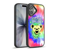 Head Case Designs Officially Licensed Grateful Dead Bear Tie Dye Trends Gel Armour Case [Military Grade Protection] Compatible With Apple iPhone 17