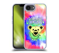 Head Case Designs Officially Licensed Grateful Dead Bear Tie Dye Trends Gel Case [Military Grade Protection] Compatible With Apple iPhone 16e