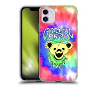 Head Case Designs Officially Licensed Grateful Dead Bear Tie Dye Trends Gel Case [Military Grade Protection] Compatible With Apple iPhone 11