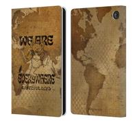 Head Case Designs Officially Licensed Grateful Dead Bear Vintage Graphics Leather Wallet Case Compatible With Amazon Fire 7 2022