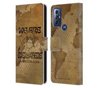 Head Case Designs Officially Licensed Grateful Dead Bear Vintage Graphics Leather Wallet Case Compatible With Motorola Moto G Play (2023)