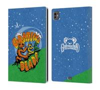 Head Case Designs Officially Licensed Grateful Dead Bears Graphics Leather Wallet Case Compatible With Apple iPad Pro 11 M4/M5 2024/2025