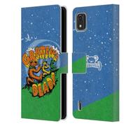 Head Case Designs Officially Licensed Grateful Dead Bears Graphics Leather Wallet Case Compatible With Nokia C2 2nd Edition