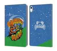 Head Case Designs Officially Licensed Grateful Dead Bears Graphics Leather Wallet Case Compatible With Apple iPad 10.9 2022/2025