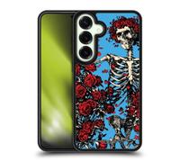 Head Case Designs Officially Licensed Grateful Dead Bertha Skull Roses Trends Gel Armour Case [Military Grade Protection] Compatible With Samsung Galaxy S25