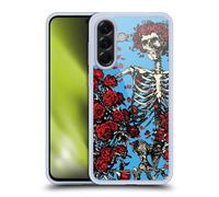 Head Case Designs Officially Licensed Grateful Dead Bertha Skull Roses Trends Gel Case [Military Grade Protection] Compatible With Samsung Galaxy A56 5G