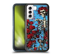 Head Case Designs Officially Licensed Grateful Dead Bertha Skull Roses Trends Ultra-Armoured Shockproof Case [Military Grade Protection] Compatible With Samsung Galaxy S21 5G