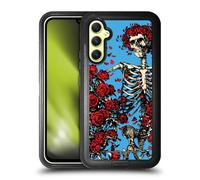 Head Case Designs Officially Licensed Grateful Dead Bertha Skull Roses Trends Ultra-Armoured Shockproof Case [Military Grade Protection] Compatible With Samsung Galaxy A34 5G