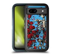 Head Case Designs Officially Licensed Grateful Dead Bertha Skull Roses Trends Ultra-Armoured Shockproof Case [Military Grade Protection] Compatible With Google Pixel 8a