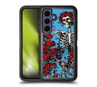 Head Case Designs Officially Licensed Grateful Dead Bertha Skull Roses Trends Ultra-Armoured Shockproof Case [Military Grade Protection] Compatible With Samsung Galaxy S25 FE