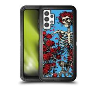 Head Case Designs Officially Licensed Grateful Dead Bertha Skull Roses Trends Ultra-Armoured Shockproof Case [Military Grade Protection] Compatible With Samsung Galaxy A13 (2022)
