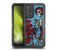 Head Case Designs Officially Licensed Grateful Dead Bertha Skull Roses Trends Ultra-Armoured Shockproof Case [Military Grade Protection] Compatible With Galaxy A52 / A52s / 5G (2021)