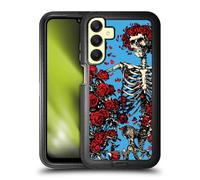 Head Case Designs Officially Licensed Grateful Dead Bertha Skull Roses Trends Ultra-Armoured Shockproof Case [Military Grade Protection] Compatible With Samsung Galaxy A25 5G