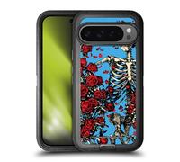 Head Case Designs Officially Licensed Grateful Dead Bertha Skull Roses Trends Ultra-Armoured Shockproof Case [Military Grade Protection] Compatible With Google Pixel 9 Pro XL