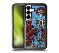 Head Case Designs Officially Licensed Grateful Dead Bertha Skull Roses Trends Ultra-Armoured Shockproof Case [Military Grade Protection] Compatible With Samsung Galaxy S25+