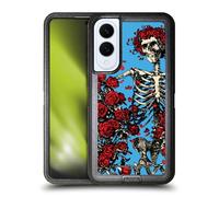 Head Case Designs Officially Licensed Grateful Dead Bertha Skull Roses Trends Ultra-Armoured Shockproof Case [Military Grade Protection] Compatible With Samsung Galaxy S25 Edge
