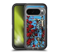 Head Case Designs Officially Licensed Grateful Dead Bertha Skull Roses Trends Ultra-Armoured Shockproof Case [Military Grade Protection] Compatible With Google Pixel 10
