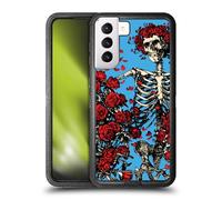 Head Case Designs Officially Licensed Grateful Dead Bertha Skull Roses Trends Ultra-Armoured Shockproof Case [Military Grade Protection] Compatible With Samsung Galaxy S21+ 5G