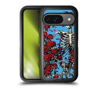 Head Case Designs Officially Licensed Grateful Dead Bertha Skull Roses Trends Ultra-Armoured Shockproof Case [Military Grade Protection] Compatible With Google Pixel 9 / Pixel 9 Pro