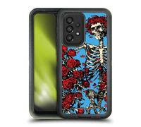 Head Case Designs Officially Licensed Grateful Dead Bertha Skull Roses Trends Ultra-Armoured Shockproof Case [Military Grade Protection] Compatible With Galaxy A33 5G (2022)