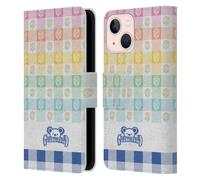 Head Case Designs Officially Licensed Grateful Dead Colourful Pattern Graphics Leather Wallet Case Compatible With Apple iPhone 13 Mini