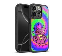 Head Case Designs Officially Licensed Grateful Dead Dancing Bear Colorful Trends Gel Armour Case [Military Grade Protection] Compatible With Apple iPhone 16 Pro