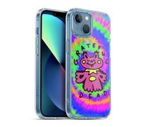 Head Case Designs Officially Licensed Grateful Dead Dancing Bear Colorful Trends Gel Case [Military Grade Protection] Compatible With Apple iPhone 13 Mini