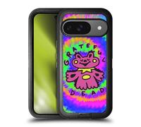 Head Case Designs Officially Licensed Grateful Dead Dancing Bear Colorful Trends Ultra-Armoured Shockproof Case [Military Grade Protection] Compatible With Google Pixel 9 / Pixel 9 Pro