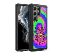 Head Case Designs Officially Licensed Grateful Dead Dancing Bear Colorful Trends Ultra-Armoured Shockproof Case [Military Grade Protection] Compatible With Samsung Galaxy S22 Ultra 5G