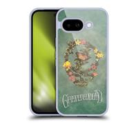 Head Case Designs Officially Licensed Grateful Dead Floral Logo Graphics Gel Case [Military Grade Protection] Compatible With Google Pixel 9A