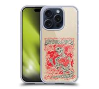 Head Case Designs Officially Licensed Grateful Dead Forever Grateful Trends Gel Case [Military Grade Protection] Compatible With Apple iPhone 15 Pro